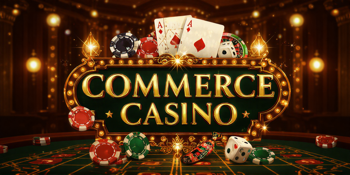 commerce casino entrance